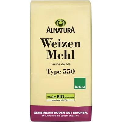Bio Weizenmehl Typ 550 (1000g)