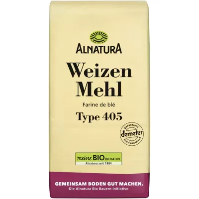 Alnatura Bio Weizenmehl Typ 405 (1000g)