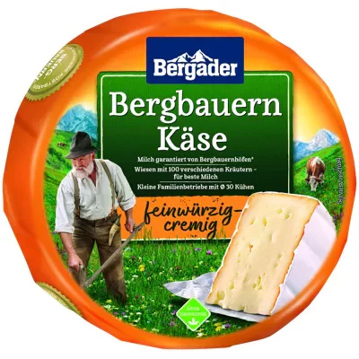 Bergbauern K&auml;se feinw&uuml;rzig-cremig (300g)