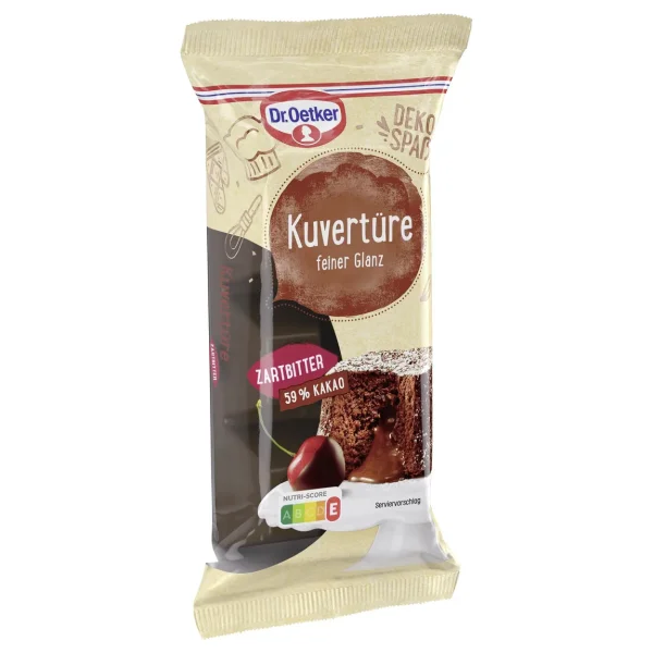 Dr. Oetker Kuvert&uuml;re - Zartbitter (150g)