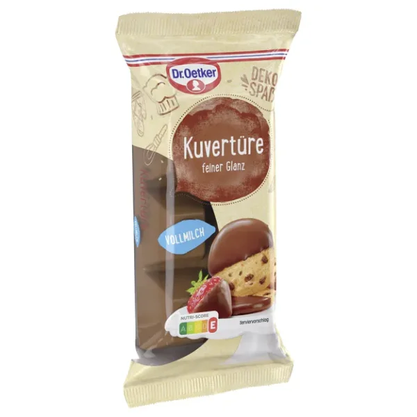 Dr. Oetker Kuvert&uuml;re - Vollmilch (150g)