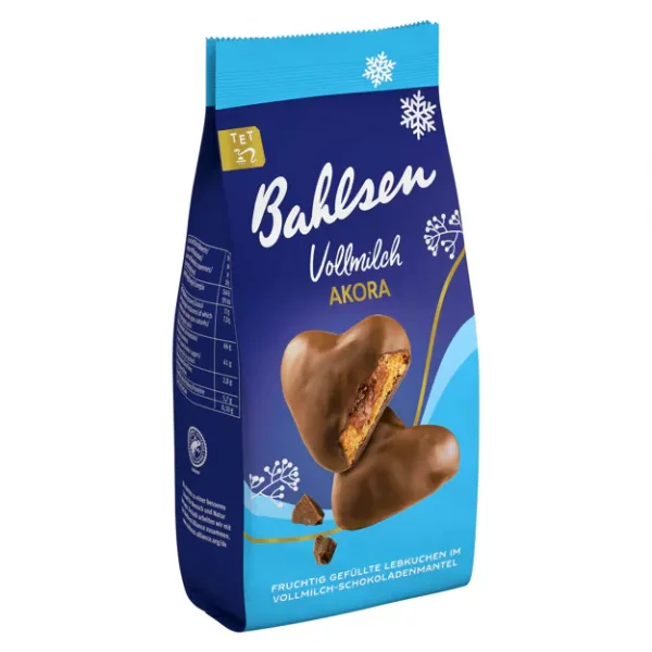 Bahlsen Vollmilch Lebkuchen-Herzen gef&uuml;llt mit Fruchtf&uuml;llung (150g)
