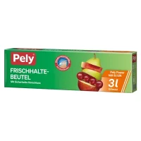 Pely Frischhaltebeutel mit Verschluss 3 Liter (10Stk.)