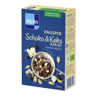 Kölln Knusper Schoko & Keks Kakao Müsli (400g)