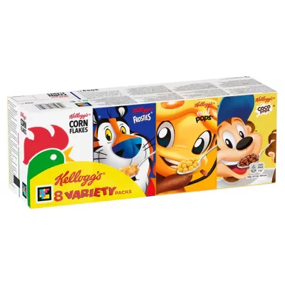 Kelloggs 8 Variety Packs (205g)