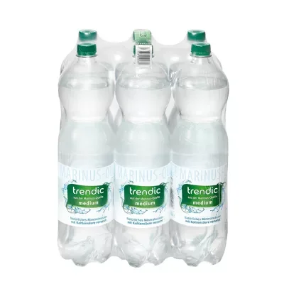 Trendic Medium Wasser PET (6x1,5l)