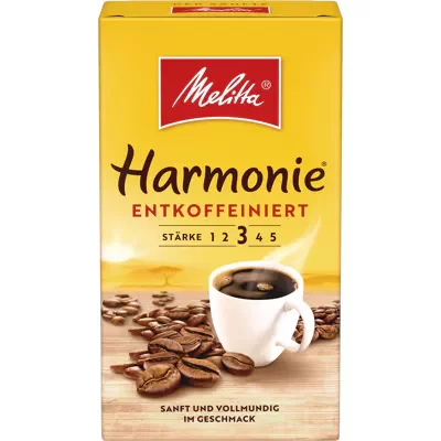 Melitta Caf&eacute; Harmonie entkoffeiniert - gemahlen (500g)