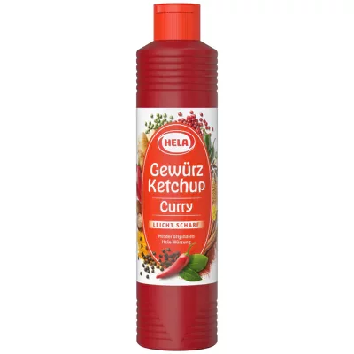 Hela Curry-Gew&uuml;rzketchup - scharf (800ml)