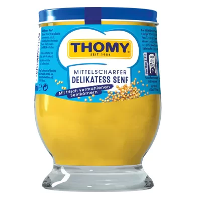 Thomy Delikatess-Senf - mittelscharf (250ml)