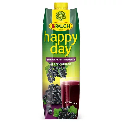 Happy Day Johannisbeere - schwarz (1l)
