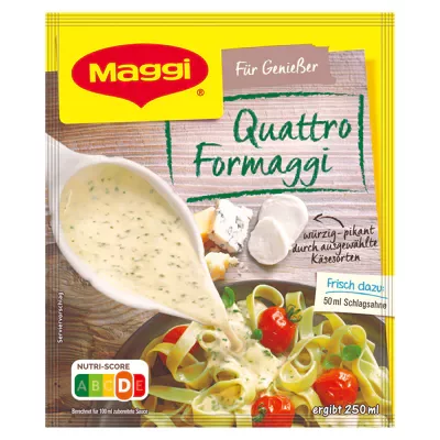 Maggi K&auml;sesauce Quattro Formaggi (42g)