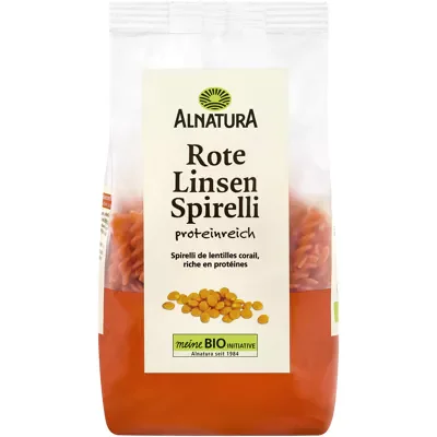 Alnatura Bio Rote Linsen Spirelli (250g)