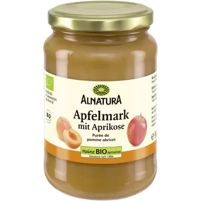 Bio Apfelmark mit Aprikose (360g)