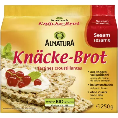 Alnatura Bio Kn&auml;ckebrot - Sesam (250g)