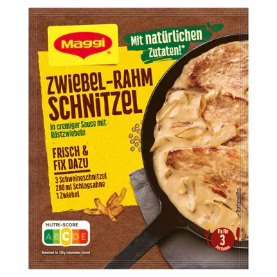 Maggi Fix Zwiebel-Rahmschnitzel (33g)