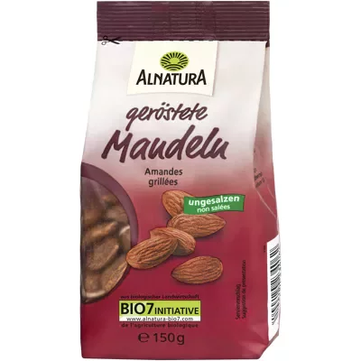 Alnatura Bio Mandeln ger&ouml;stet ungesalzen (150g)