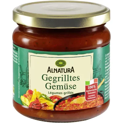 Alnatura Bio Sauce gegrilltes Gem&uuml;se (350ml)