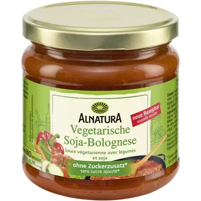 Bio Sauce Vegetarische Soja-Bolognese (350ml)