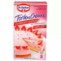 Dr. Oetker Erdbeer-Sahne Tortencreme (113g)
