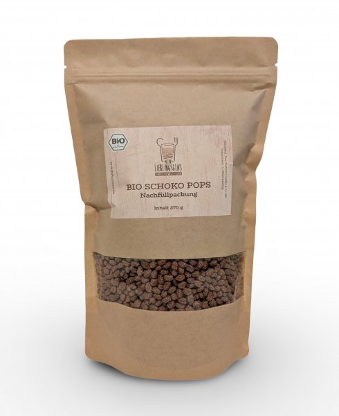 BIO Schoko Pops - Nachf&uuml;llpackung (270g)
