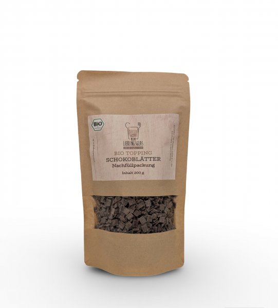 BIO Schokobl&auml;tter - Nachf&uuml;llpackung (200g)