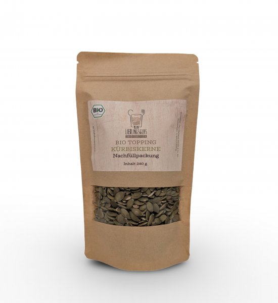 BIO K&uuml;rbiskerne - Nachf&uuml;llpackung (240g)