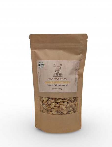 BIO Bananenchips - Nachf&uuml;llpackung (180g)
