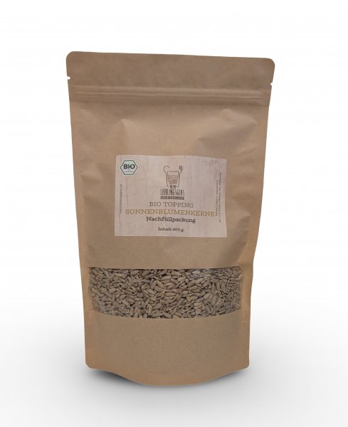 BIO Sonnenblumenkerne - Nachf&uuml;llpackung (400g)