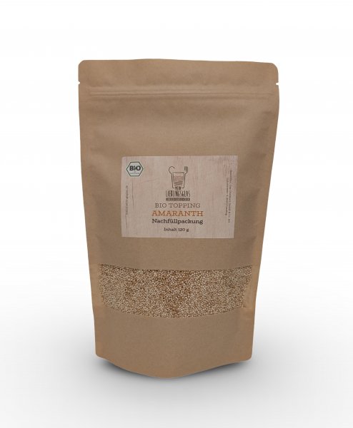 BIO Amaranth - Nachf&uuml;llpackung (120g)