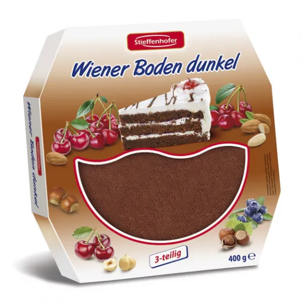 Stieffenhofer Wiener Tortenboden - dunkel (400g)