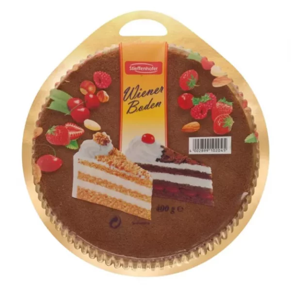 Wiener Tortenboden - dunkel (400g)