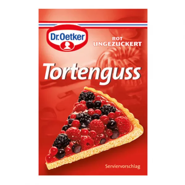 Dr. Oetker Tortenguss - rot (3er)
