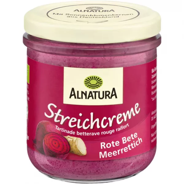 Bio Aufstrich - Rote Bete/Meerrettich (180g)