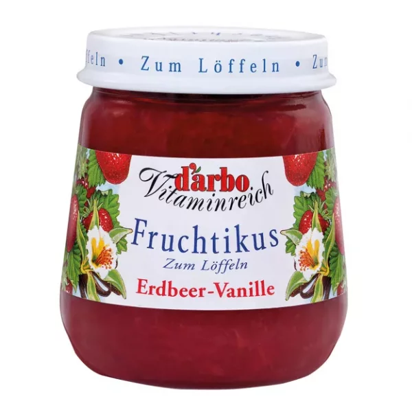 Darbo Vitaminreich Fruchtikus - Erdbeer/Vanille  (125g)