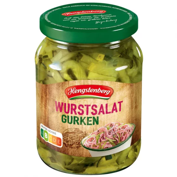 Hengstenberg Wurstsalatgurken (370ml)