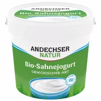 Andechser Natur Bio Sahnejoghurt nach griechischer Art...