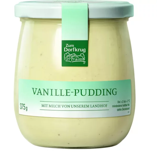 Zum Dorfkrug - Vanille Pudding (375g)
