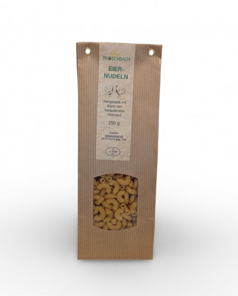 Hof Froschbach Eiernudeln - H&ouml;rnchen (250g)