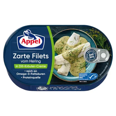 Appel Heringsfilet Dill-Kr&auml;uter-Creme (200g)