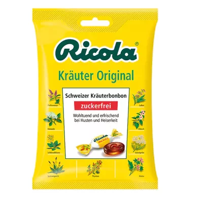 Ricola Schweizer Kr&auml;uterbonbons  Zuckerfrei (75G)