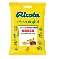 Ricola Schweizer Kräuterbonbons  Zuckerfrei (75G)