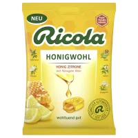 Ricola Honig Zitrone mit Zucker (68g)