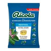 Ricola Menthol Extra Stark ohne Zucker (75g)