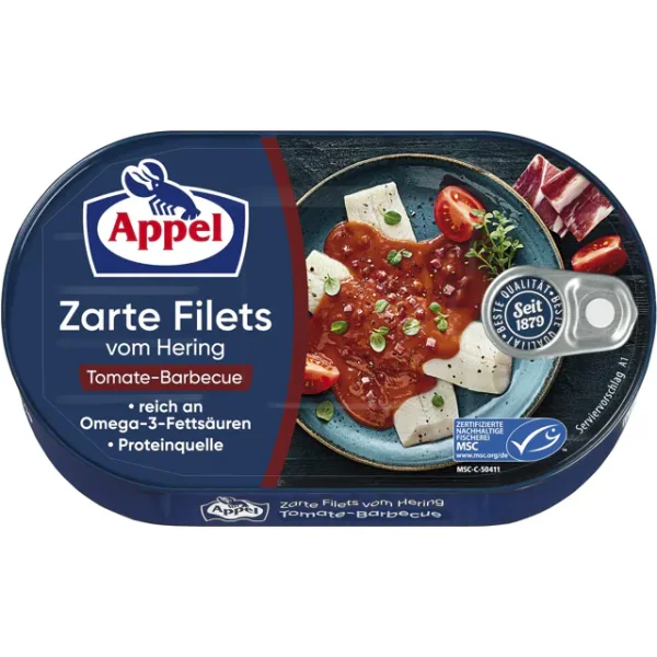 Appel Heringsfilets Tomate-Barbecue (200g)
