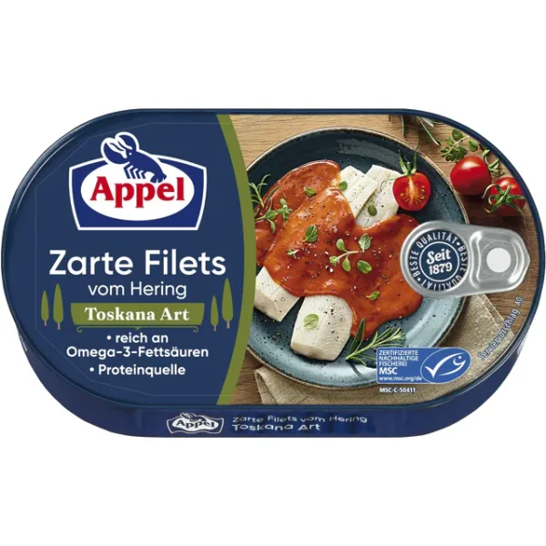 Appel Heringsfilets Toscana Art (200g)