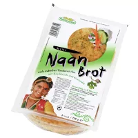 Mini Naan Brot Knoblauch/Koriander (240g)