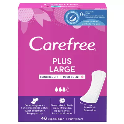 Carefree Slipeinlagen Plus Large (48Stk.)