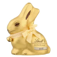 Lindt Goldhase weiss (100G)