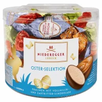 Niederegger Ostereier - Vollmilch- und Zartbitter (32Stk.)