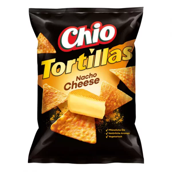 Chio Tortillas Nacho Cheese (110g)